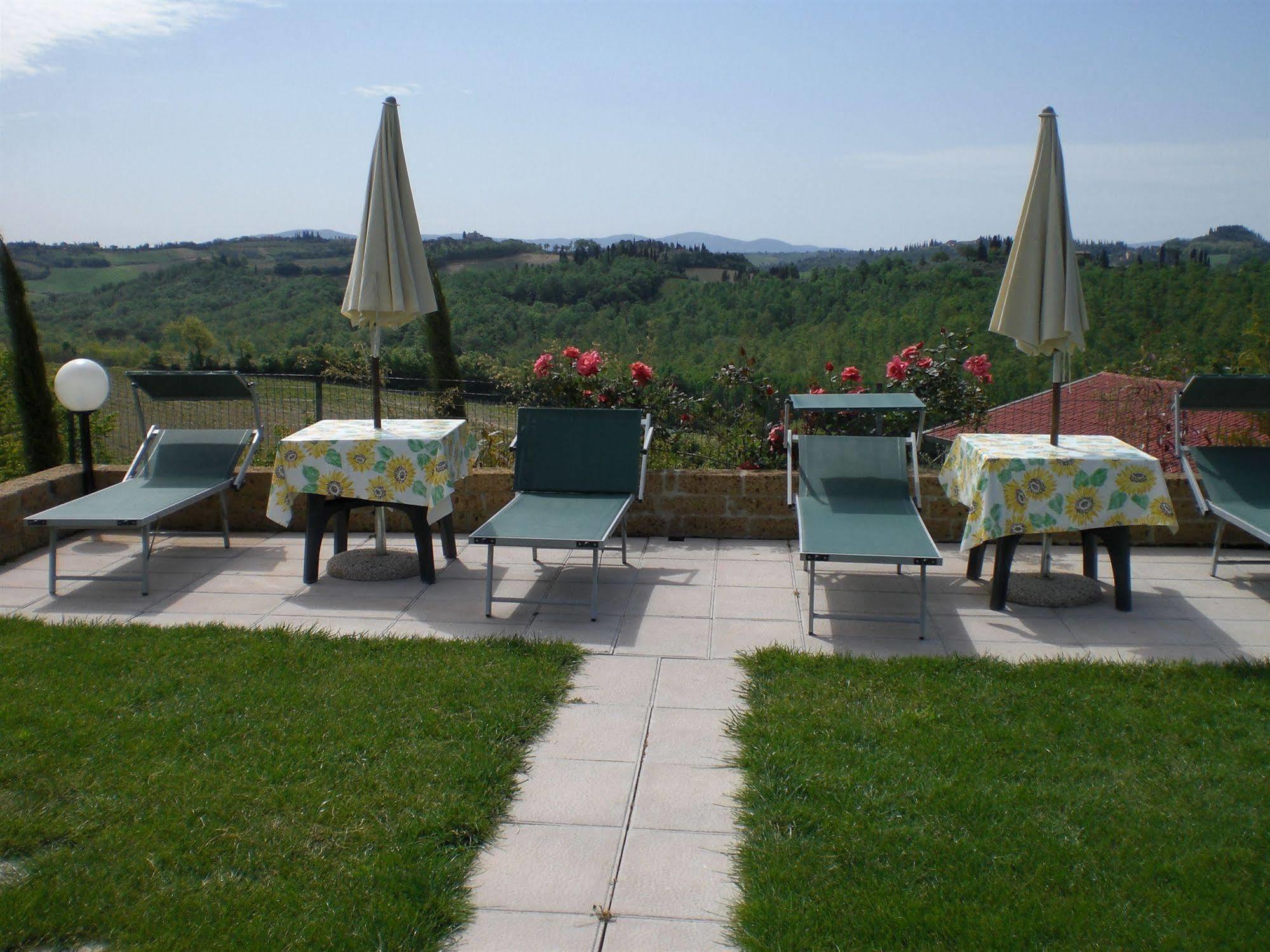 Agriturismo Il Girasole San Gimignano Dış mekan fotoğraf